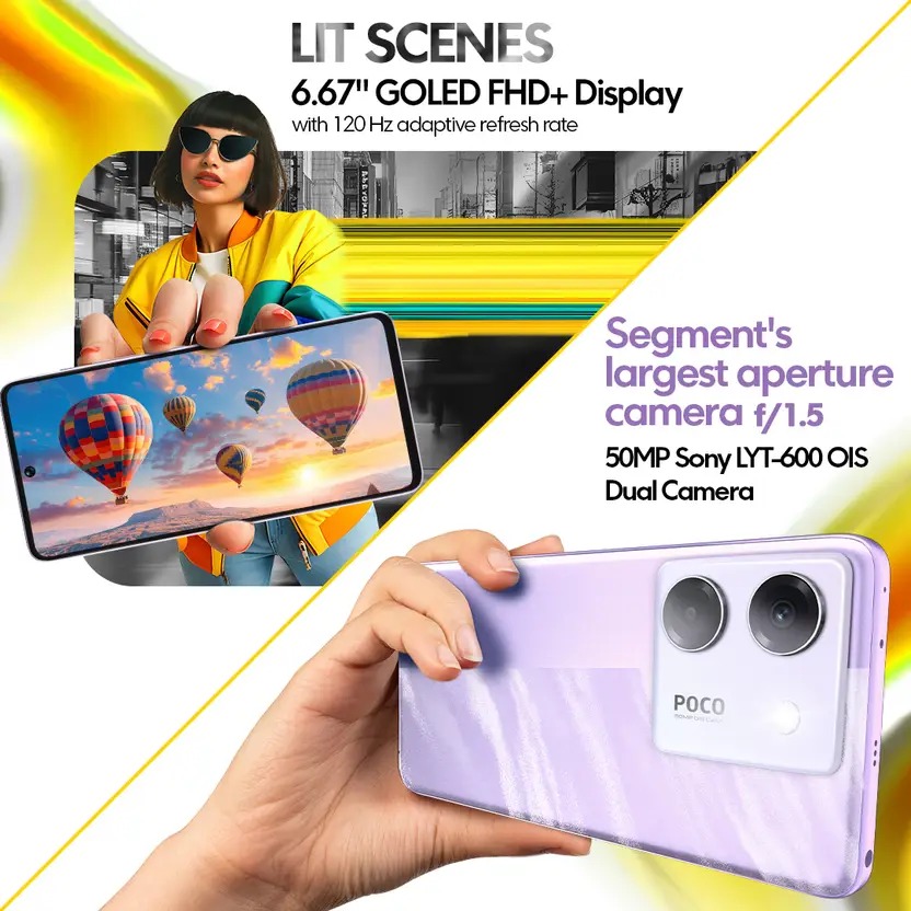 POCO M7 Pro 5G (Lavender Frost, 256 GB) (8 GB RAM) - Image 5