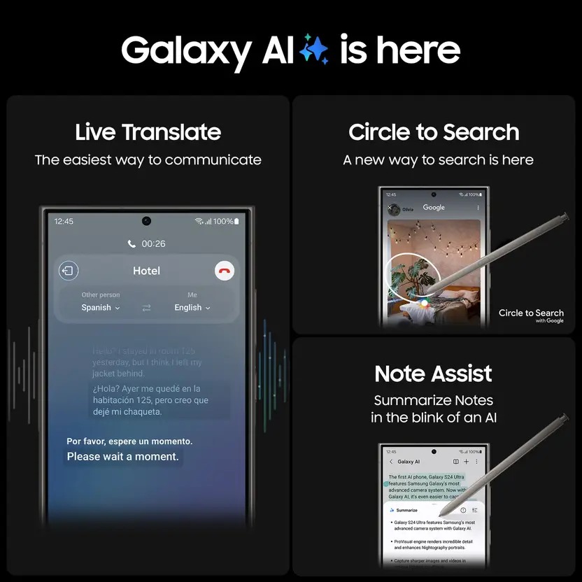 Samsung Galaxy S24 Ultra 5G (Titanium Gray, 256 GB) (12 GB RAM) - Image 4